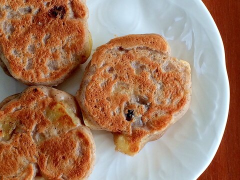 【乳卵小麦砂糖不使用乳幼児おやつ】米粉のパンケーキ